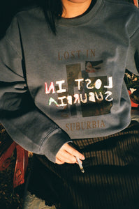 LOST IN SUBURBIA Reversible Sweater